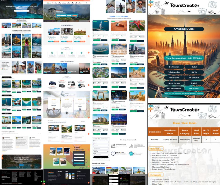 Get Your Free Travel Website & Multi-Destination Landing Pages